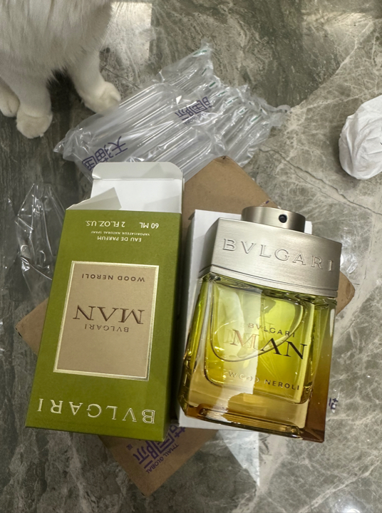 Bvlgari宝格丽森林之光沉香橙花男士香水绅士高级送礼Wood Neroli