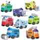2024 New Model Boys' Children's Toys Educational 3-6 Transformable Cars 4 Robot Transformers 5 Mecha Warrior Models