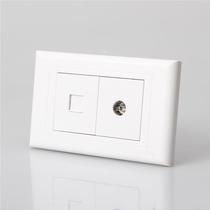 Negotiation Chint 18 type 1 wall switch socket two-in-one two-position telephone integrated wired closed-circuit view socket
