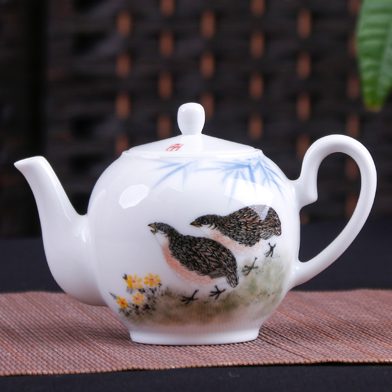 Chinese arts and crafts master Deng liberal arts demeaning mensheng Zhang Sui hand-painted tea teapot teapot rich and safe YXC153