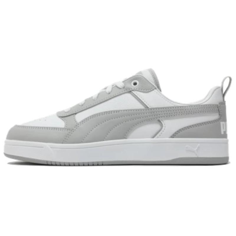 PUMA彪马 DRIBBLE 潮流运动薄底 低帮 板鞋 男女同款 灰色