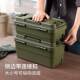 RISU Japan imported hardware tool box portable and connected to vehicle tool box multi-function outdoor storage box