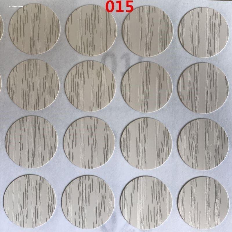 Walnut Color Screw Hole Cover Stickers, Nail Hole Stickers, Furniture Decorative Stickers, Furniture Cabinet Self-Adhesive Sealing Stickers
