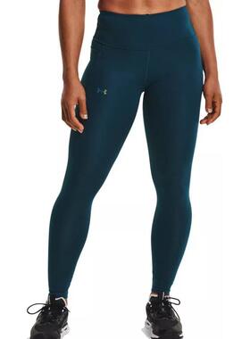 Under Armour Rush Cozy 训练运动紧身健身裤 女款 蓝色