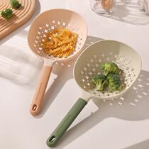 Extra large noodle spoon large colander kitchen household high temperature resistant dumpling draining pasta scoop blanching filter
