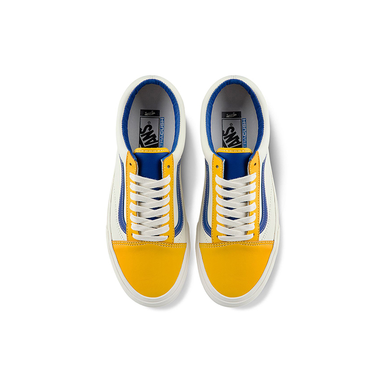 Vans Vault Old Skool Vlt LX 黄白蓝 - 图1