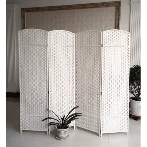 Соломенная редактор Vine -Экрановая ручная складная перегородка