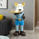 Violent Bear Ornaments Living Room Large Pallet Home High-end Decoration Household Moving New House Gift Floor Storage Storage Rack