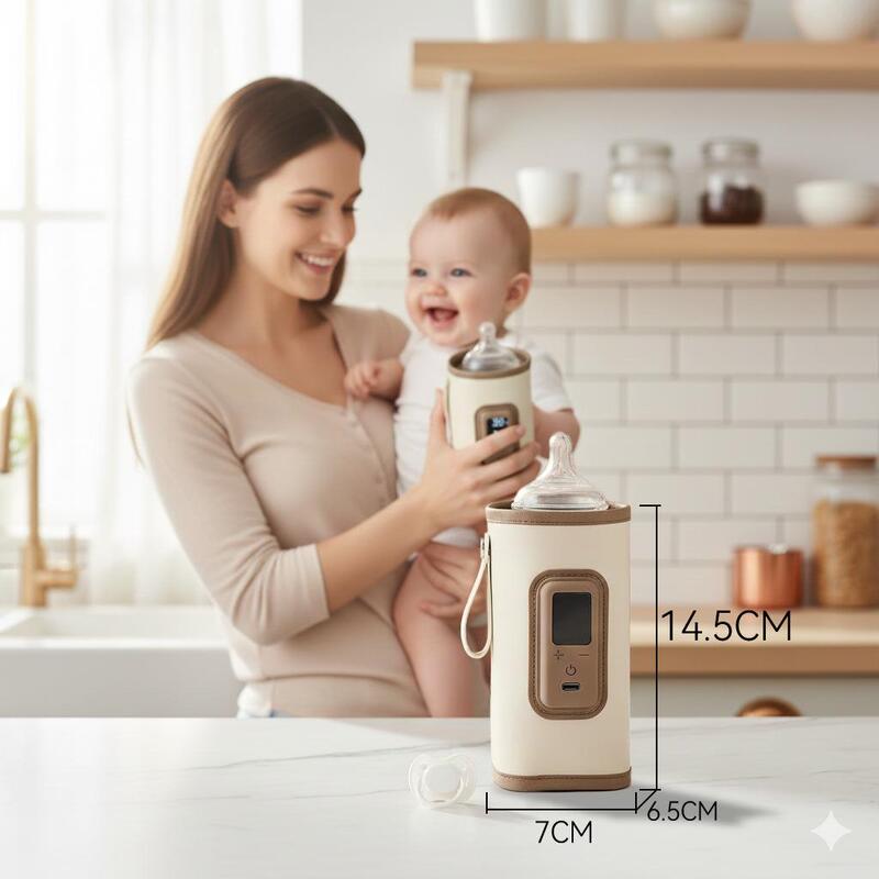 Cross-Border Baby Bottle Insulation Cover, Portable Constant Temperature Bag, Universal Portable Milk Warmer, Baby Heating Milk Warmer, Handheld Device Cross-Border Baby Bottle Insulation Cover, Portable Constant Temperature Bag, Universal Portable Milk Warmer, Baby Heating Milk Warmer, Handheld Device