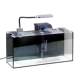 Narrow Screen Partition Fish Tank with Ultra-Clear Crystal Glass for Balcony, Office Desk, Tv Cabinet, Long Strip Landscaping, Betta Fish