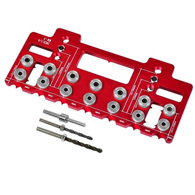 Woodworking handle drilling positioner Straight hole opening positioning fixture Manual tool