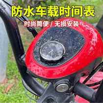 Electric vehicle waterproof and sun protection motorcycle watch luminous motorcycle electronic watch high-end car electronic quartz watch