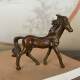 Antique Alloy Horse Zodiac Horse Home Furnishings Desktop Decoration Crafts Pony Ornaments Antiques Miscellaneous