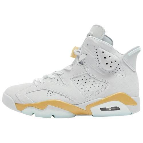 Jordan Air Jordan 6 Retro 高帮 复古篮球鞋 女款 灰色
