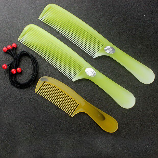 Buffin comb hair comb comb anti-static long-term teeth travel styling long hair portable old-fashioned simple
