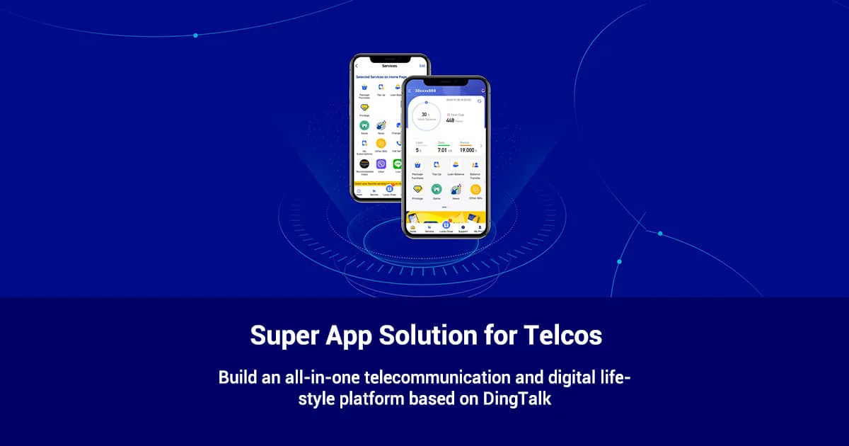 Super App Solution for Telcos - Alibaba Cloud