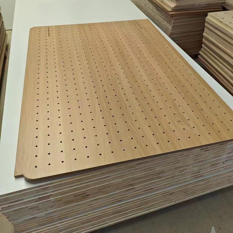 Solid wood hole board custom storage rack wall storage rack entrance decorative hanging rack partition display rack storage rack