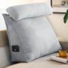 Triangular sofa cushion cushion bedside large backrest living room bed backrest cushion large pillow bed pillow bay window waist pillow