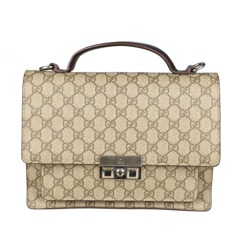[9.0 New] Gucci/Gucci Men's Document Bag, Portable Briefcase, Men's Messenger Bag
