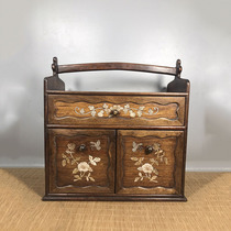 FP8790 rosewood inlaid shell handle box