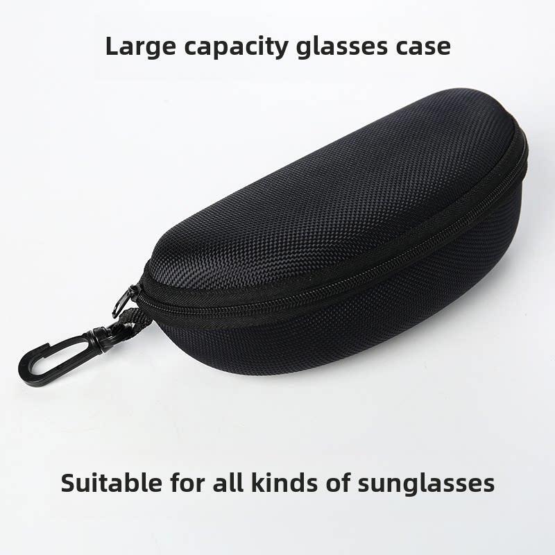 Anti-Pressure Glasses Case, Portable Hanging Buckle Sunglasses Case, Anti-Pressure Large Frame Myopia Glasses Case, Frame Holder, Sunglasses Box Storage