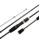 Factory Direct Sales Lure Rod 1.8m Ul Adjustable Sliding Rod Solid Carbon Horse Mouth Rod Fishing Rod Fishing Gear