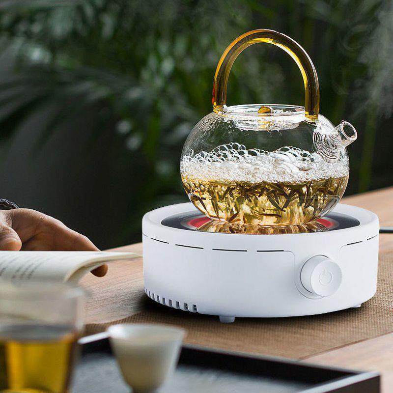 Electric pottery stove, household stove, tea boiler, kettle, low power teapot set, steaming tea set, tea set