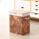 Household pastoral bamboo weaving folding laundry basket Home furnishing rope storage bucket Hotel towel bath towel storage basket