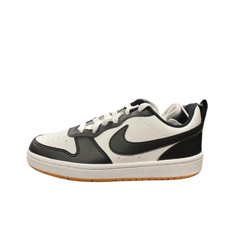 Nike Court Borough LOW 2舒适柔软防滑耐磨低帮儿童板鞋白黑色,运动鞋new,童鞋/青少年鞋,淘宝优惠券,粉丝福利购,淘宝优惠卷