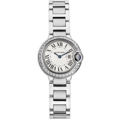 9.8 New Cartier/Calderia Blue Balloon Series Quartz Movement Women's Watch with Diamonds after Gift-Wrapping