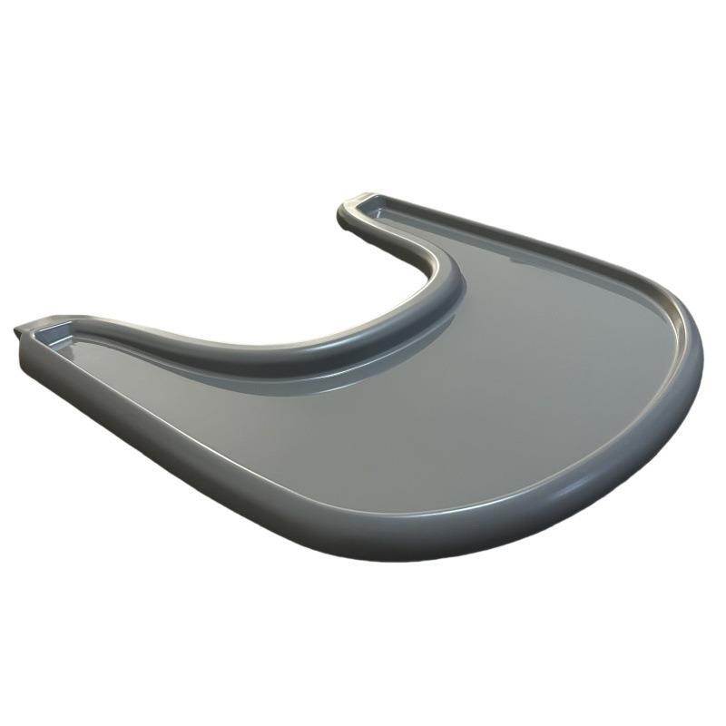 Children's High Chair with Glossy Tray, Baby High Chair Tray, Mirror-Like Glossy Tray, Suction Cup Bowl, High Chair Tray