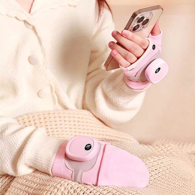 Winter motorcycle electric heating gloves usb charging heating gloves cycling warm smart electric heating gloves for men and women