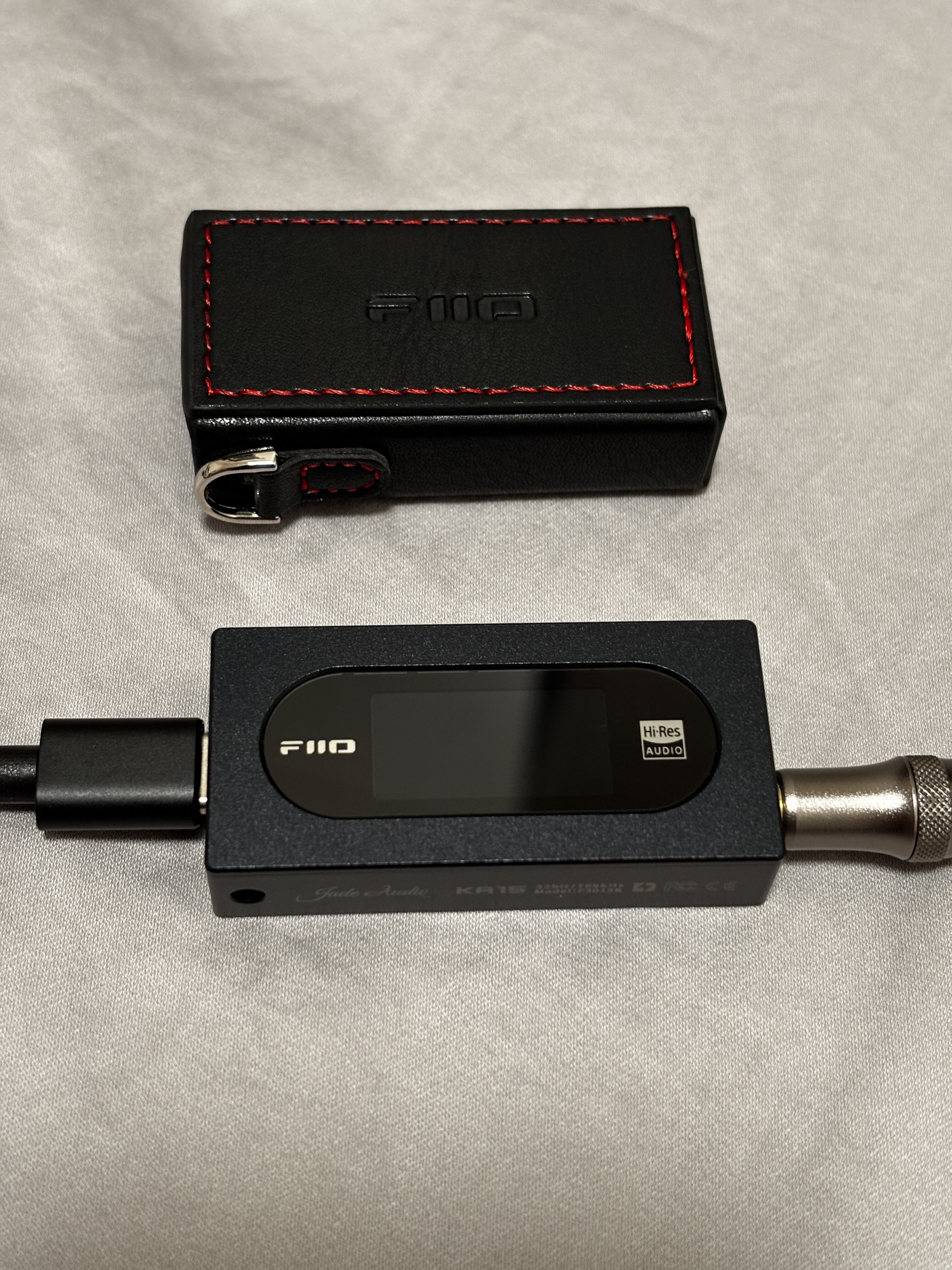 FiiO/飞傲KA15手机小尾巴HIFI无损平衡DSD解码耳放耳机功率放大器评价- 淘宝网
