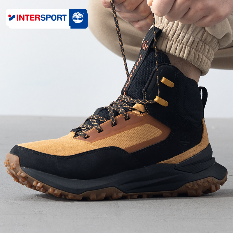 Timberland添柏岚户外徒步鞋男鞋 夏季新款登山运动鞋中帮休闲鞋