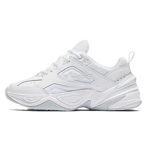 White Pure Platinum Nike 复古休闲 Tekno 舒适厚底 低帮 M2K