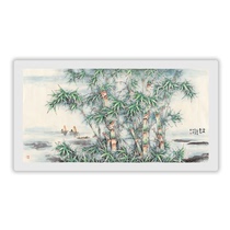 (Limited time leakage) Limited edition print of Spring Scenery by the River by Chinese painting artist Zhao Junzhen