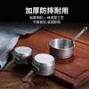 Retro Stainless Steel Sauce Cup, Old-Fashioned Creative American Sauce Cup, Western Steak Black Pepper Dish, Tomato Sauce Flavor Dish