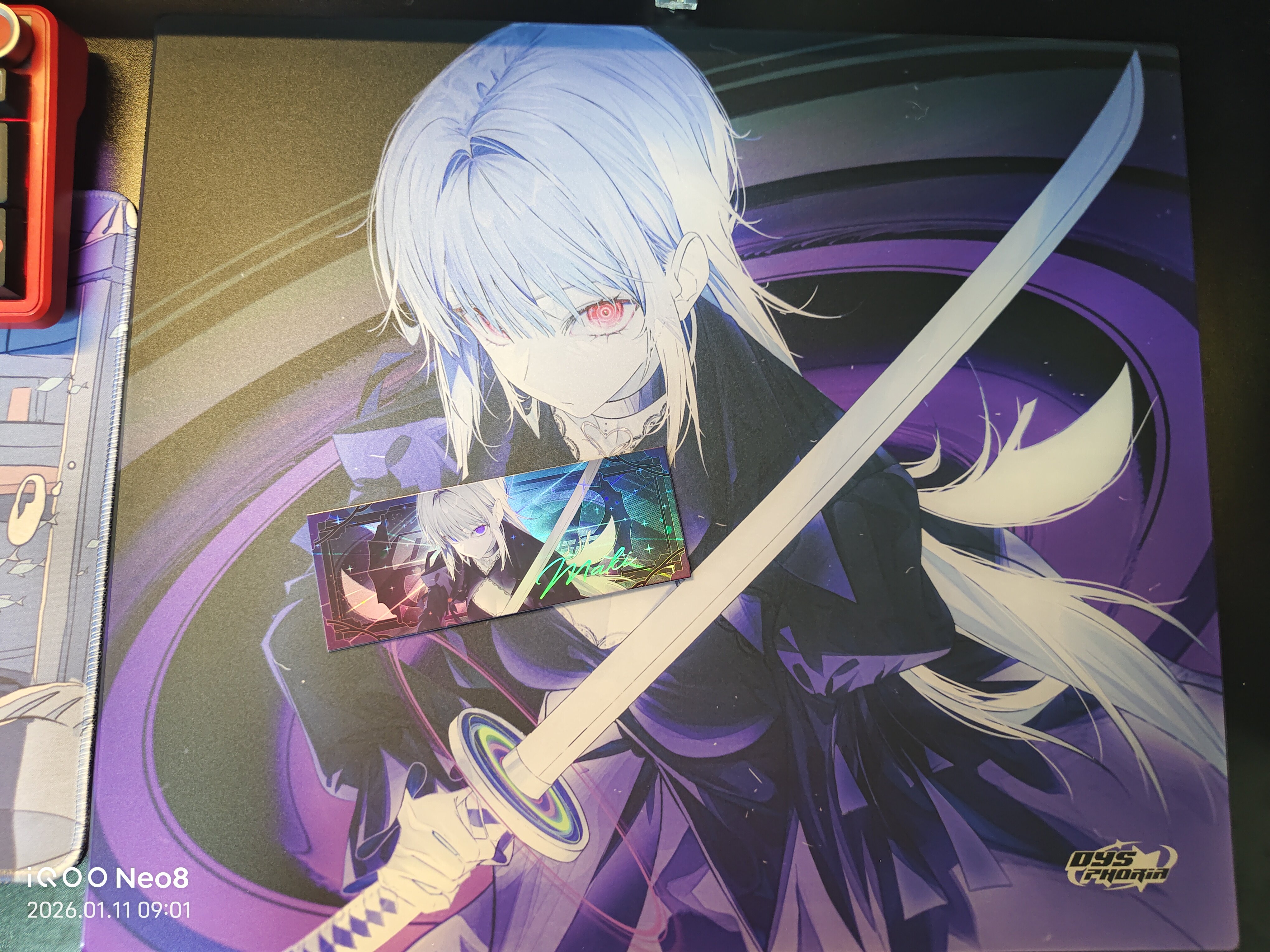 知郁DYSPHORIA MAKI真希2mm润滑涂层玻璃鼠标垫APEX OW洲瓦长TTK-淘宝网