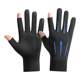 Autumn and Winter Running Gloves, Sports Skiing Liner, Full-Finger Ice Silk Quick-Drying Thin Style, Cycling Men's Warm Cycling Gloves for Women