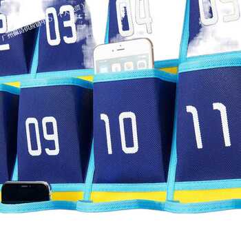 60 grid classroom class mobile phone storage bag school student mobile phone bag hanging bag wall hanging cloth bag wall hanging wall hanging wall hanging wall