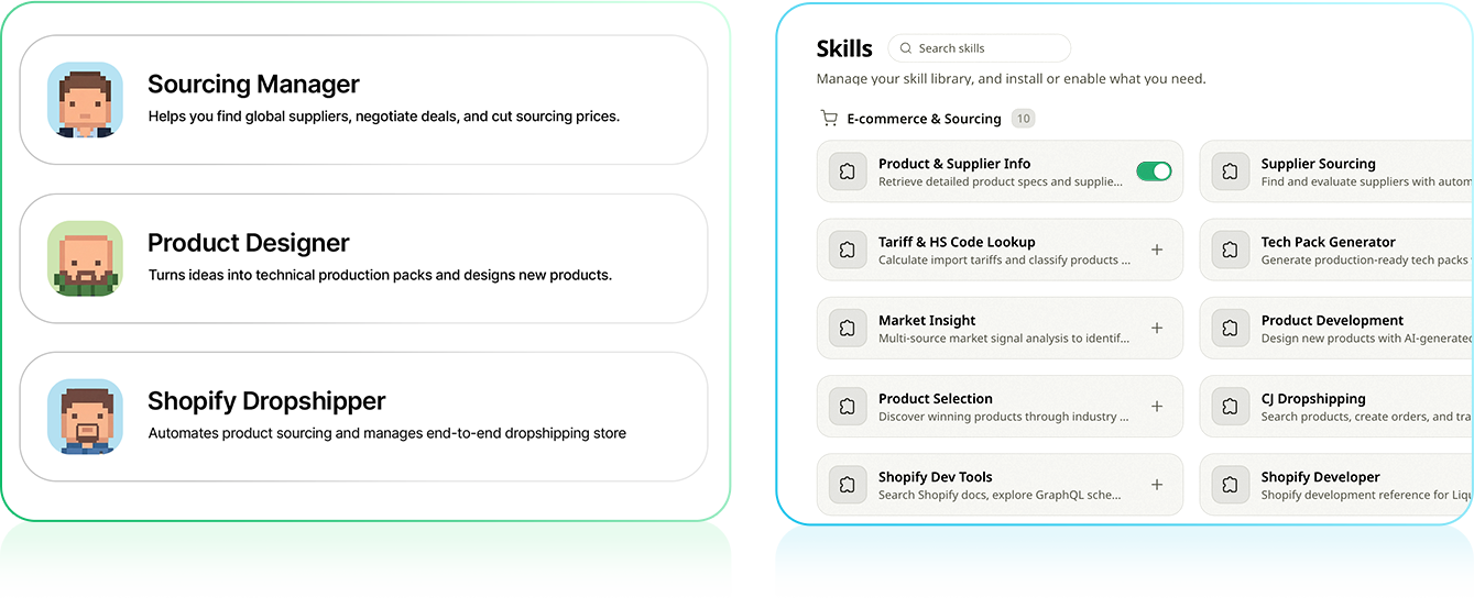 Configure Agents &