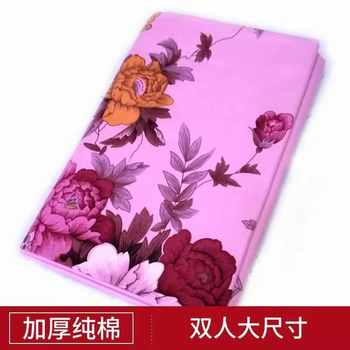 Pure cotton thickened national bed sheets vintage pure cotton double old coarse cloth pure cotton old shanghai bed sheets changzhen changzhen