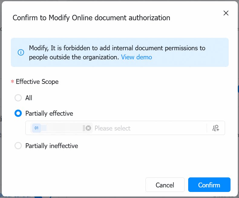 Configure applicable scope 2
