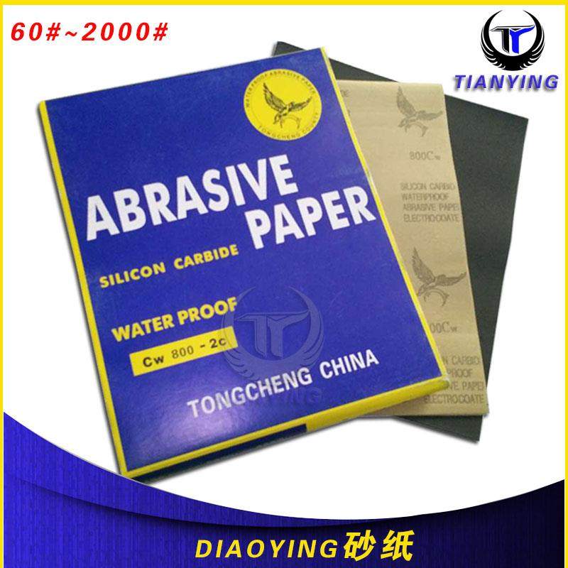 Special Offer Domestic Dry Sandpaper for Wall Sanding, White Coated Sandpaper, Woodworking Sandpaper 120 # -600 #