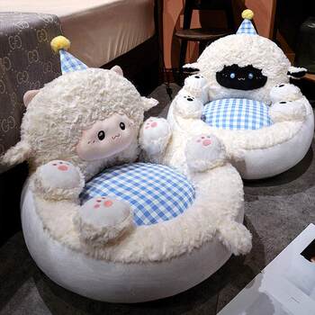 Lamb tatami seat cushion, backrest, integrated floor futon, lazy pier floor, living room bay window mat, balcony mat