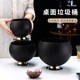 Stainless steel desktop trash can creative bar countertop storage barrel KTV ornament ashtray living room peel can