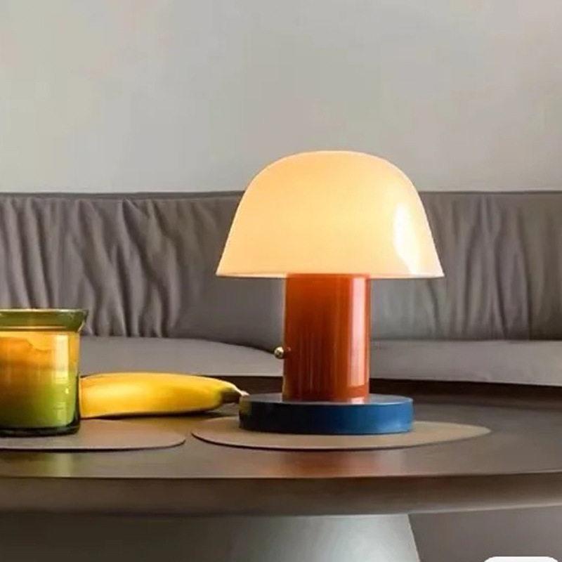 Danish Mushroom Portable Touch Bedroom Bedside Lamp Nordic Night Light Decorative Atmosphere Rechargeable Small Table Lamp Danish Mushroom Portable Touch Bedroom Bedside Lamp Nordic Night Light Decorative Atmosphere Rechargeable Small Table Lamp
