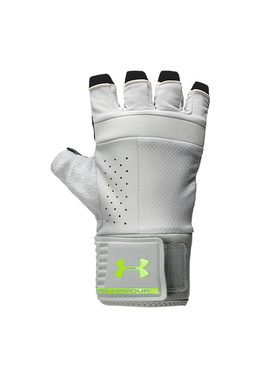 Under Armour Weightlifting 手套 男款 光晕灰/巴洛克绿/黑色