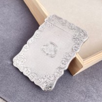 Antique] British Birmingham Antiques 925 pure silver sculpted floras with a clip S21051752