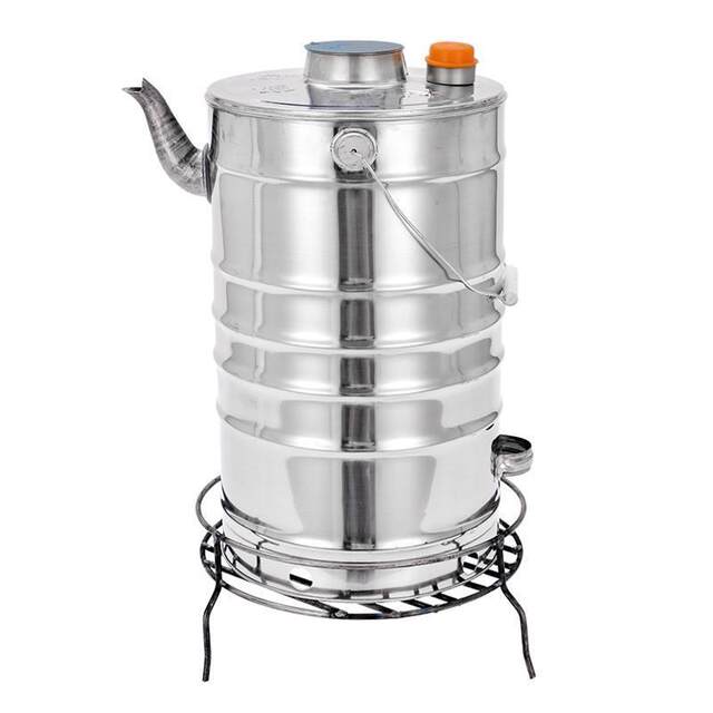 Heart-burning pot, stainless steel wood-burning water stove, fire-burning heart-burning pot, quick pot, outdoor wood-burning stove, tea stove, wood stove